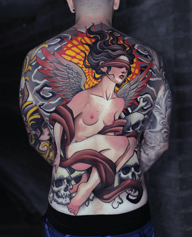 tatuaje espalda
