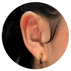 piercing forward helix