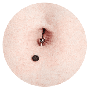Piercing Ombligo Invertido