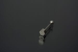 Barbell acero base exagonal plana