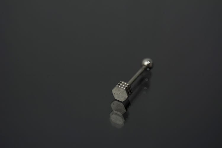 Barbell acero base exagonal plana