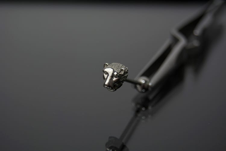 Barbell acero cabeza de oso