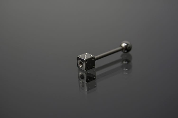 Barbell acero con dado de rosca