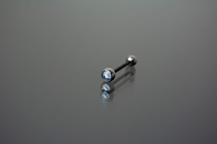 Barbell acero joya celeste