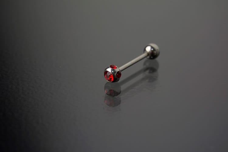 Barbell acero joyería