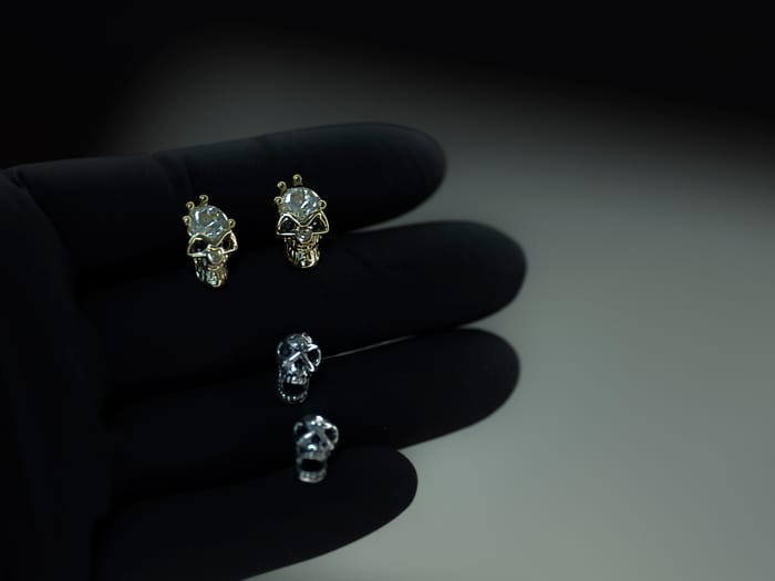 Calavera con barra de 12 mm acero
