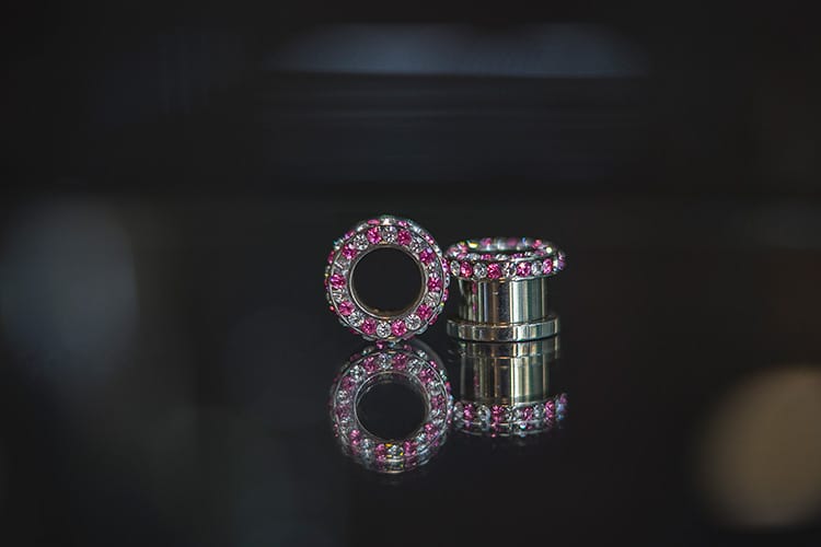 Dilatación acero rosca y joyas
