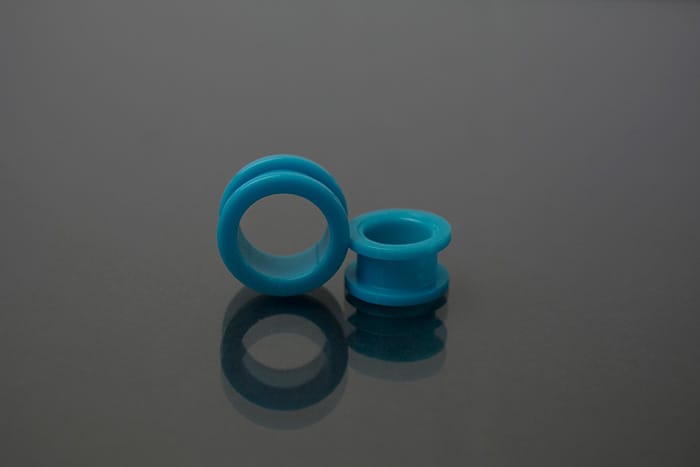 Dilatador acrílico rosca azul