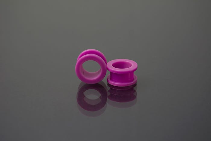 Dilatador acrílico rosca morado