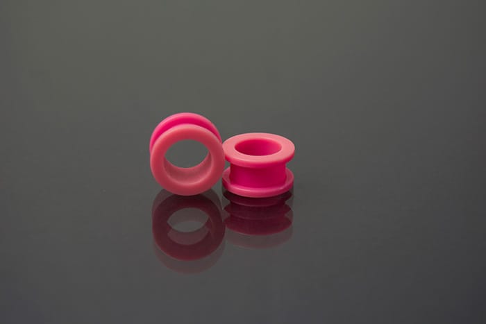 Dilatador acrílico rosca rosa