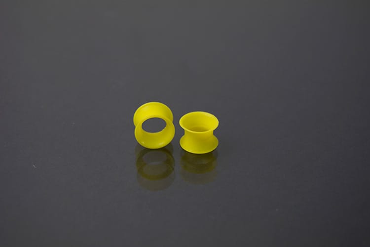 Dilatador silicona sin borde amarillo