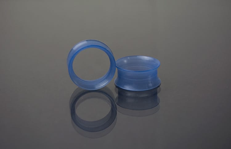 Dilatador silicona sin borde azul