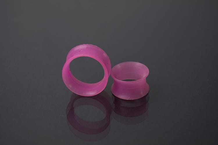Dilatador silicona sin borde morado
