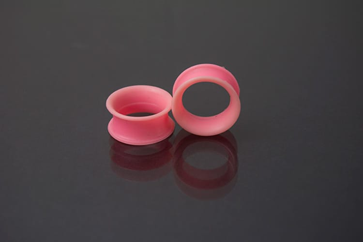 Dilatador silicona sin borde rosa