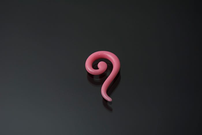 Espiral acrílico colores lisos