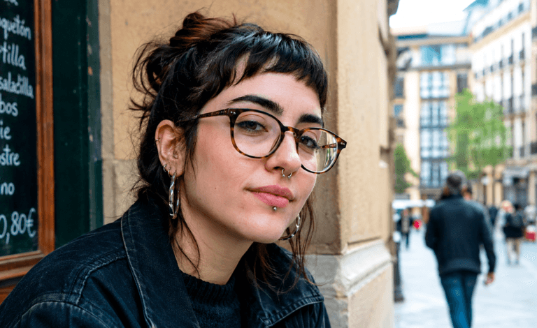 chica Bilbao piercing