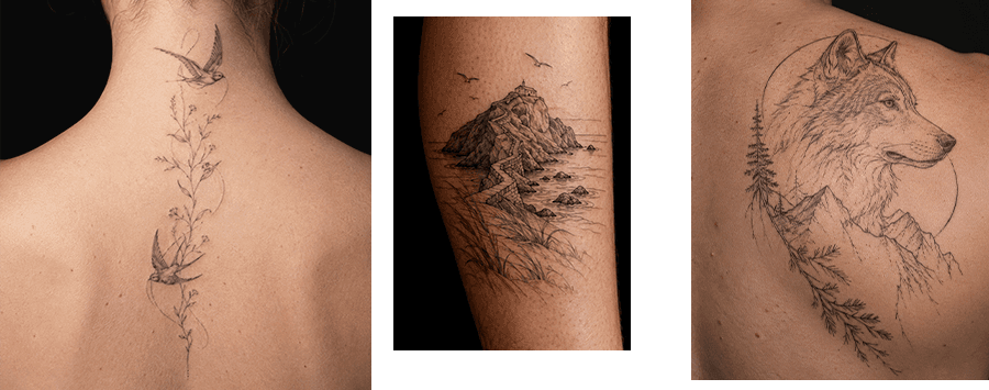 Tatuajes fineline