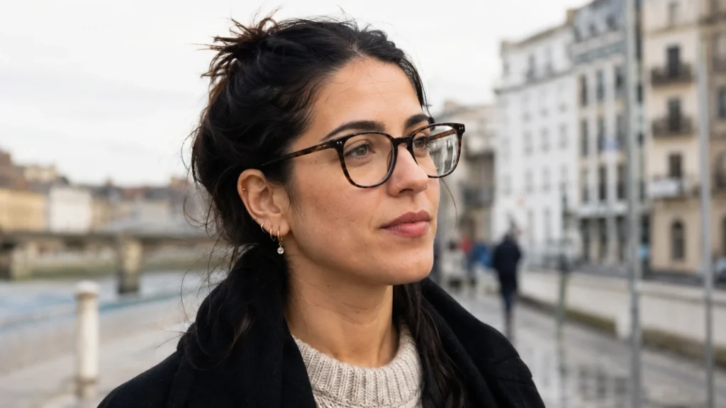 Piercing y accesorios faciales en la rutina diaria — Piercing de ceja con gafas: cómo revisar espacio antes de marcar