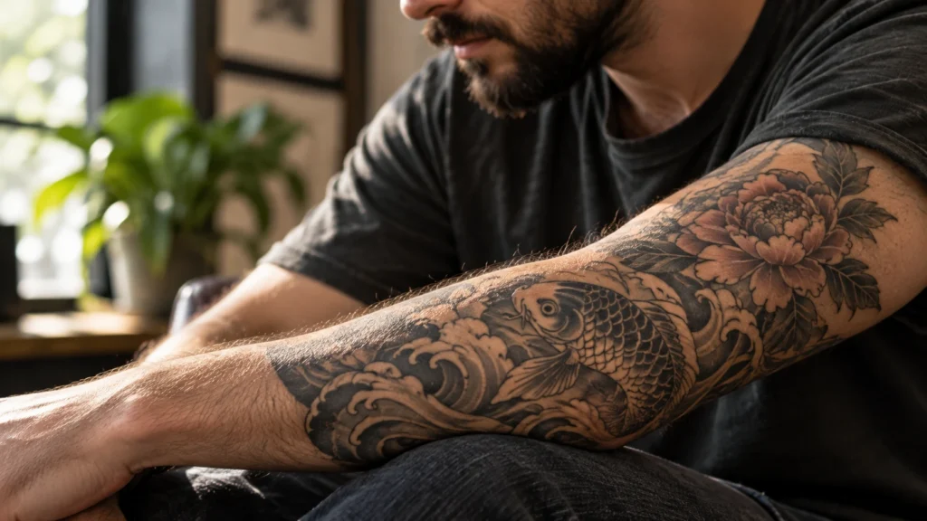 Detalle de piercing y joyería relacionado con piercing visible y normas de trabajo: qué comprobar antes de reservar