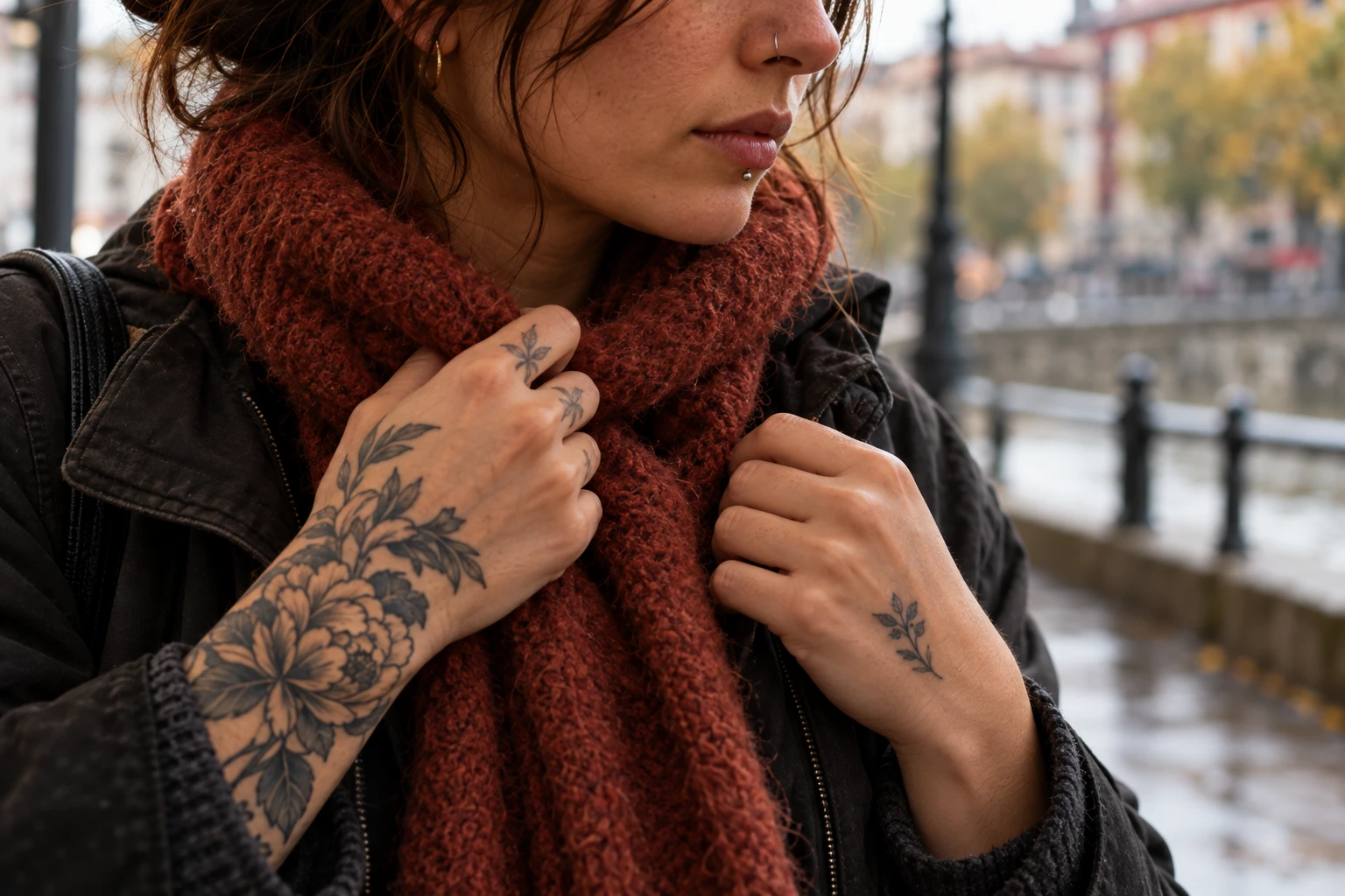 Pelo largo y piercing de oreja — Pelo largo y piercings de oreja: cómo reducir enganches durante la curación
